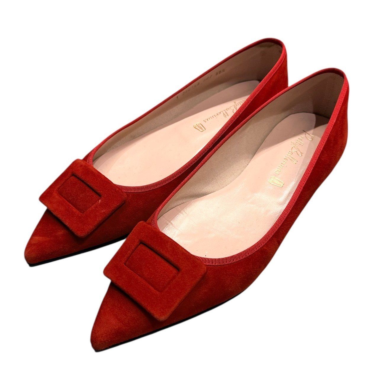 Pretty Ballerinas プリティバレリーナ スクエアバックルフラット