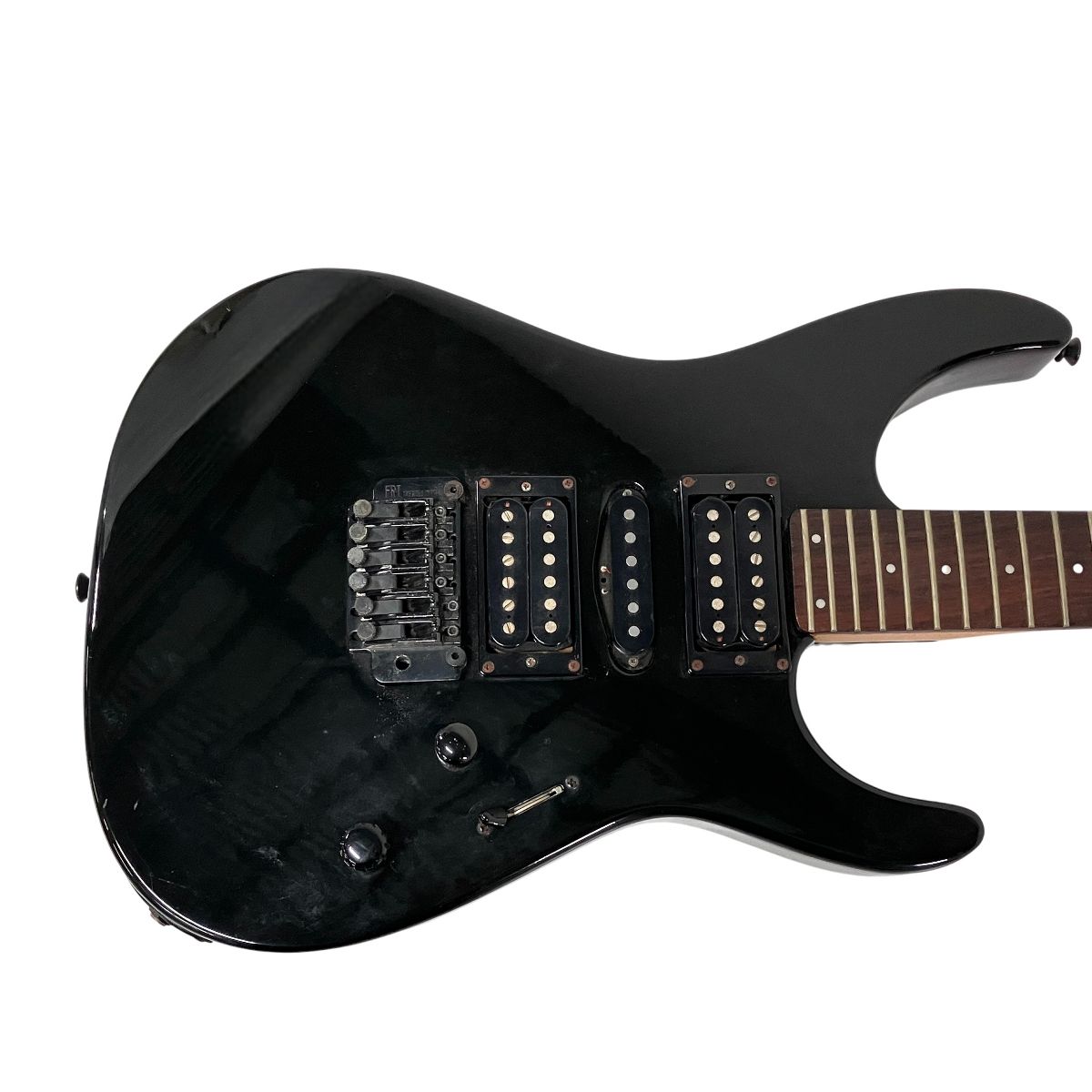 Fernandes FR-55 24フレット 弦なし ブラック フェルナンデス エレキ