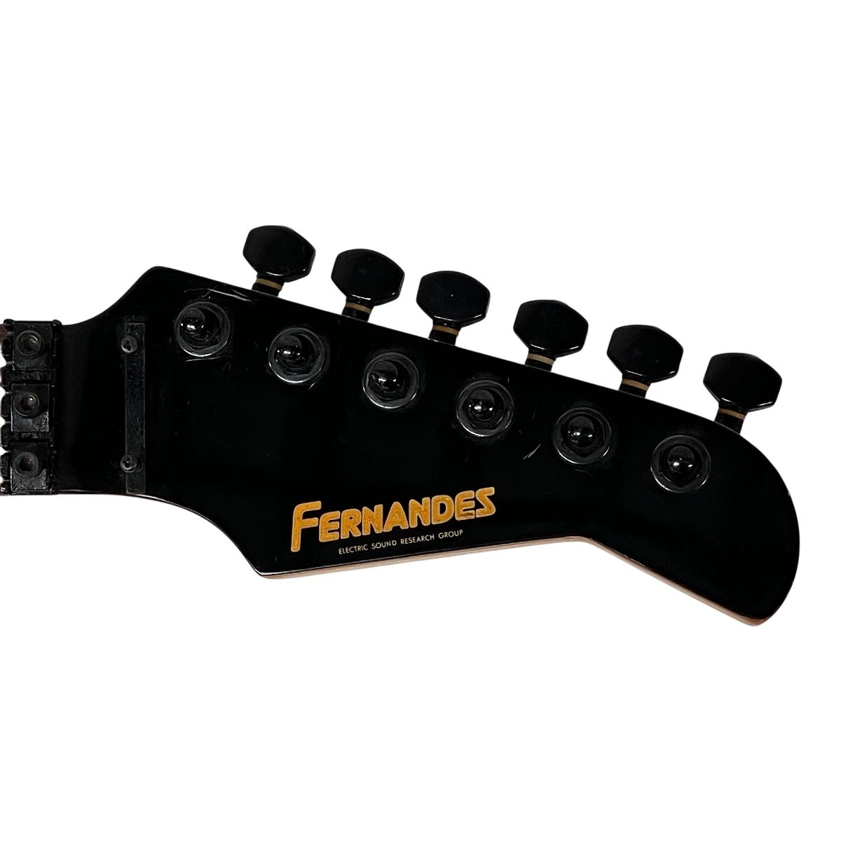 Fernandes FR-55 24フレット 弦なし ブラック フェルナンデス エレキ