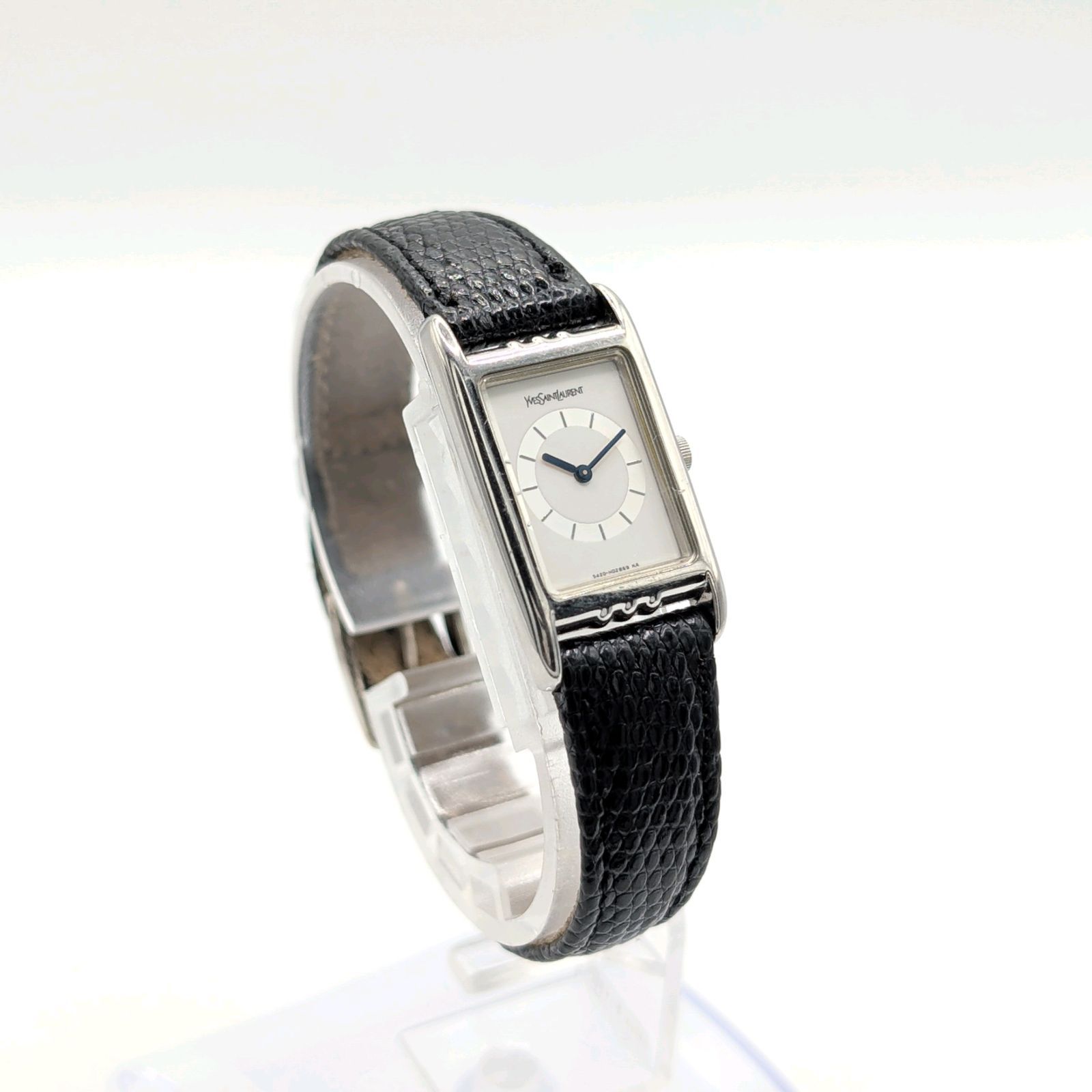 Yves Saint Laurent 5420-H01067 Watch QZ Ladies Silver Gold Combi