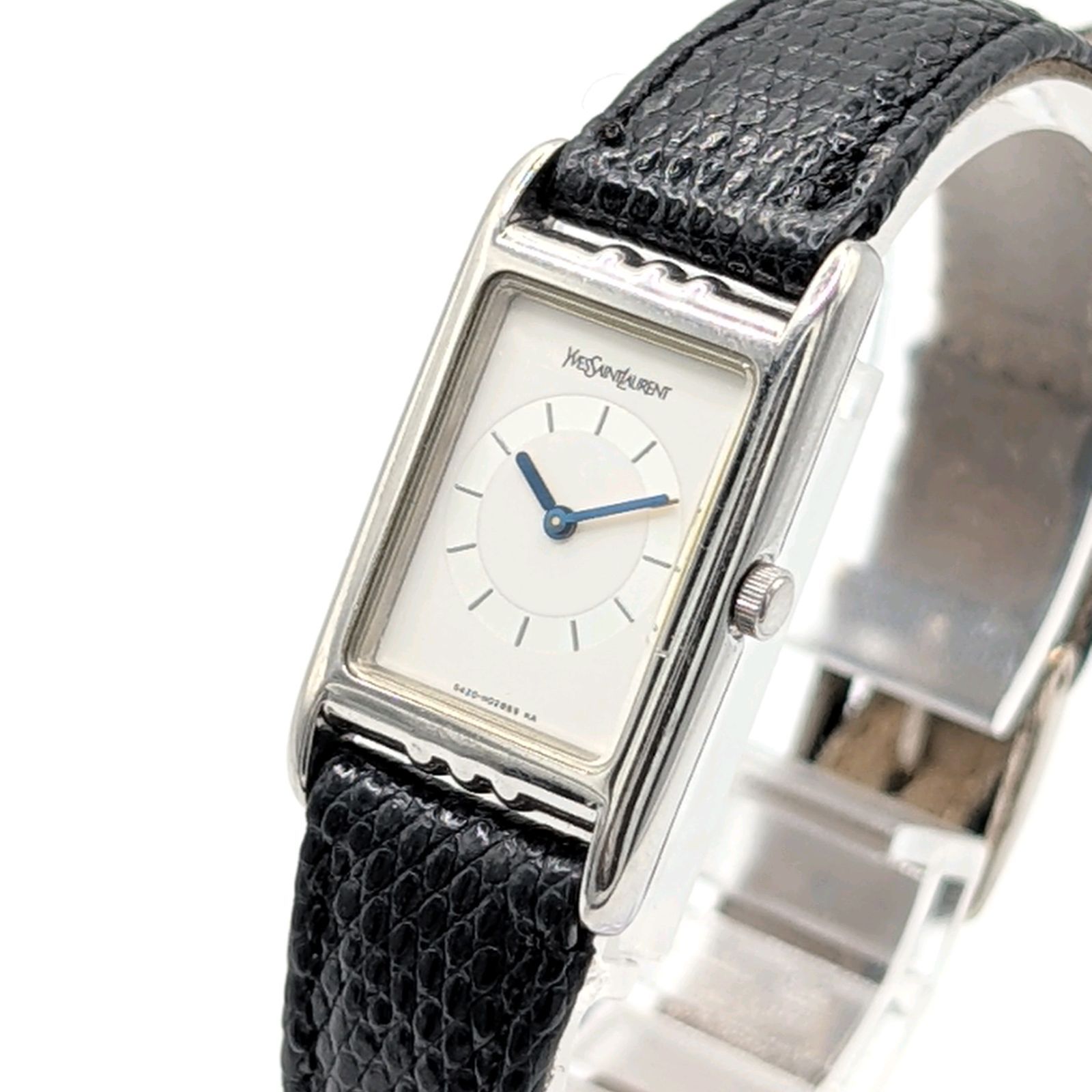 Yves Saint Laurent 5420-H01067 Watch QZ Ladies Silver Gold Combi