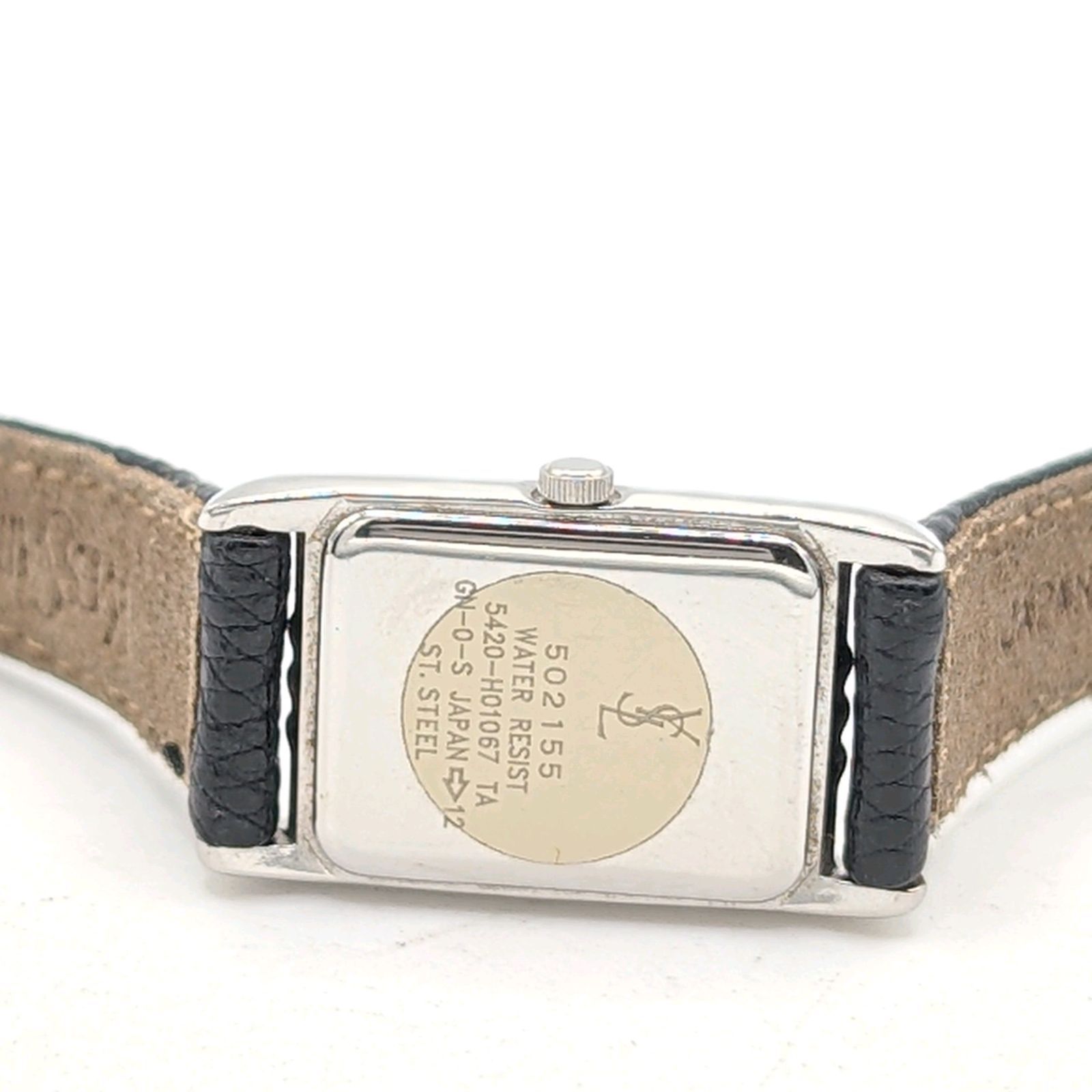 Yves Saint Laurent 5420-H01067 Watch QZ Ladies Silver Gold Combi