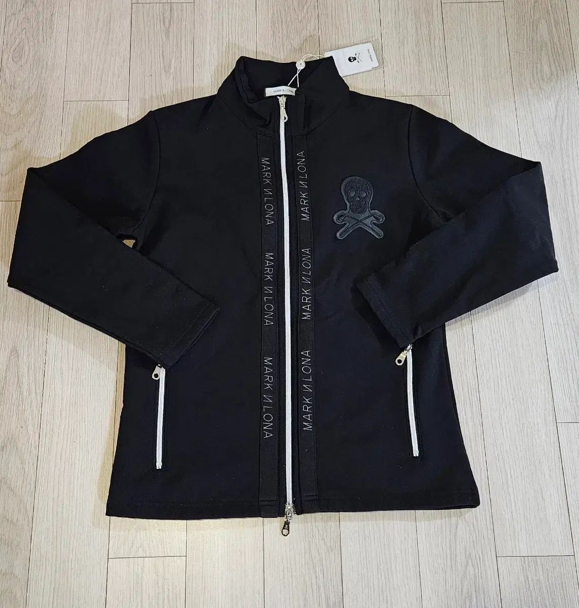MARK & LONA マークアンドロナ ブラック フルジップアップ ゴルフ