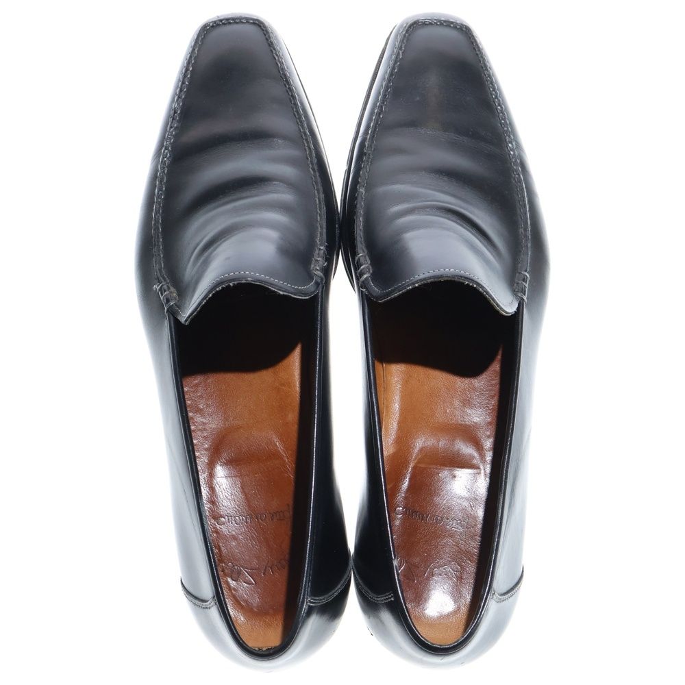 Santoni (サントーニ) レザー ヴァンプ ローファー ドレス ビジネス