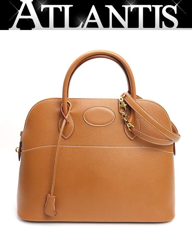 広尾店】美品 エルメス HERMES ボリード35 2WAYバッグ クシュベル