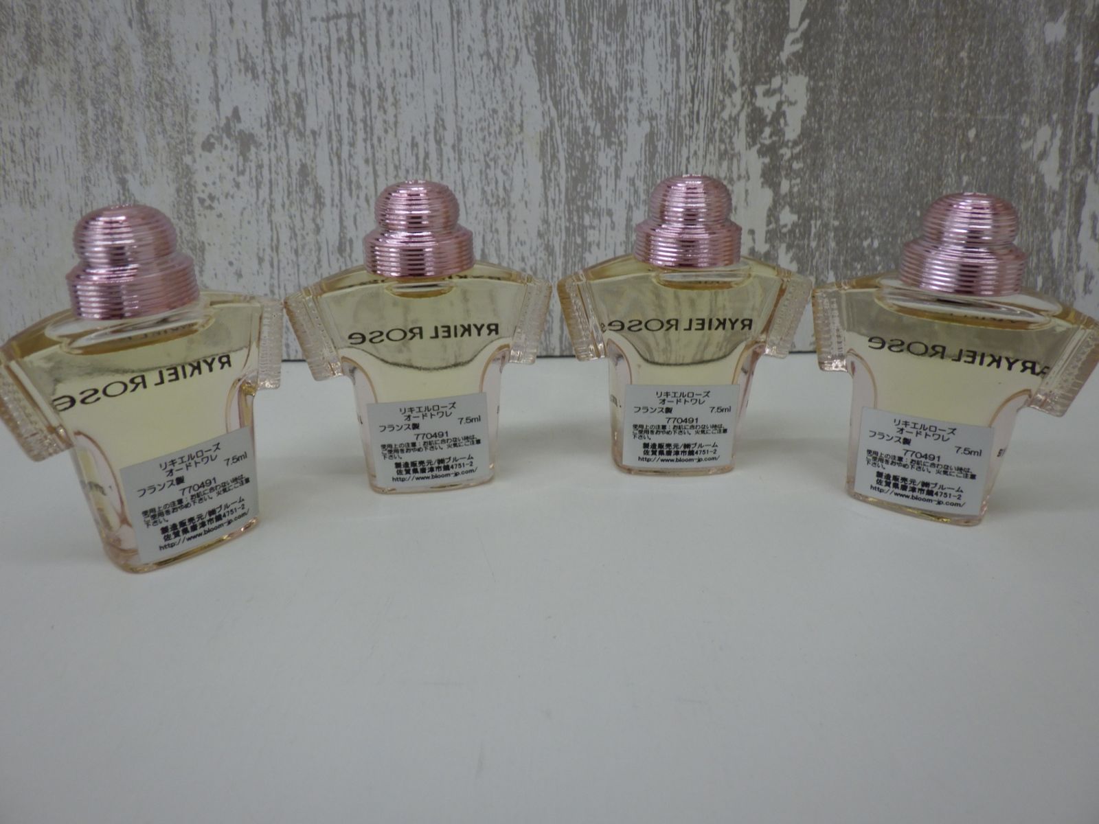 4点 ソニアリキエル リキエル ローズ ミニ ボトル 7.5ml オードゥ