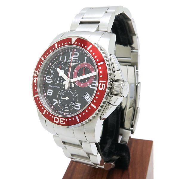 ロンジン ハイドロコンクエストクロノ 41mm L3.690.4 メンズ 腕時計【A
