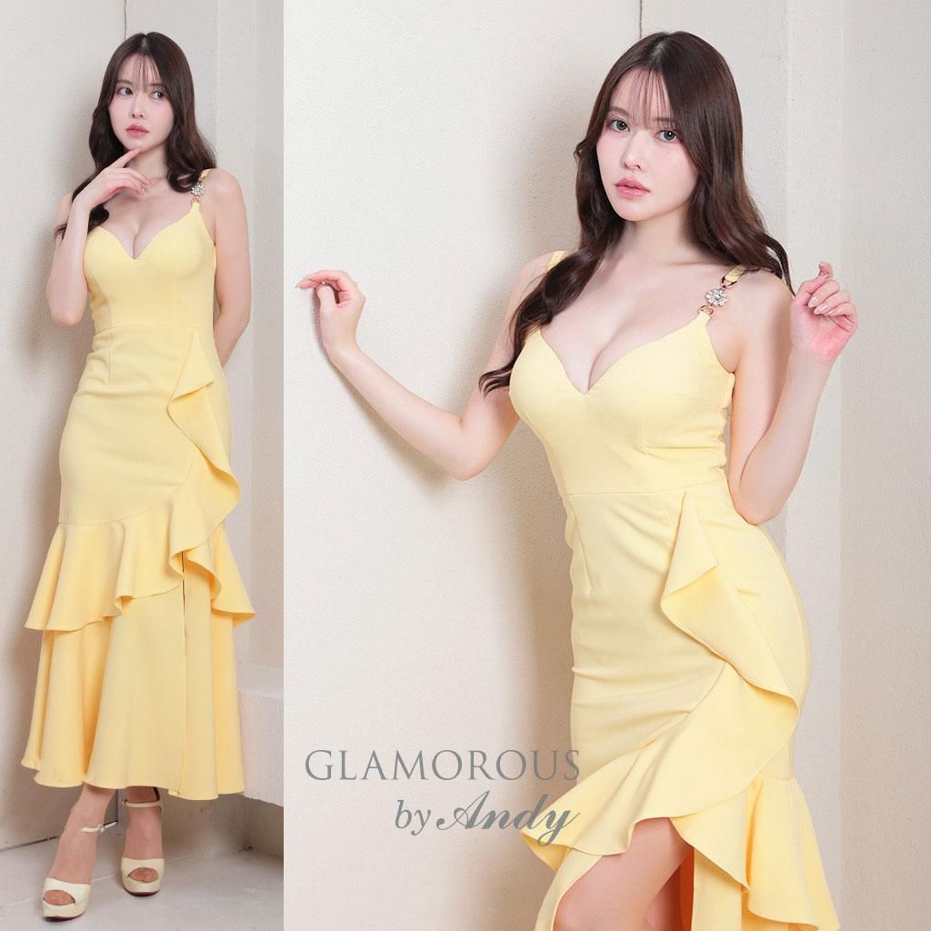 GLAMOROUS by Andy / グラマラスバイアンディ】ミディアムキャバドレス 