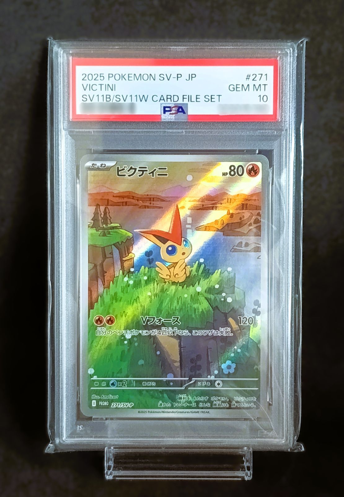 【PSA10】ビクティニー PROMO【 カードファイルセット】 PSA10 ビクティニ（プロモ）[ 271/SV-P ] ポケモンカードゲーム カード