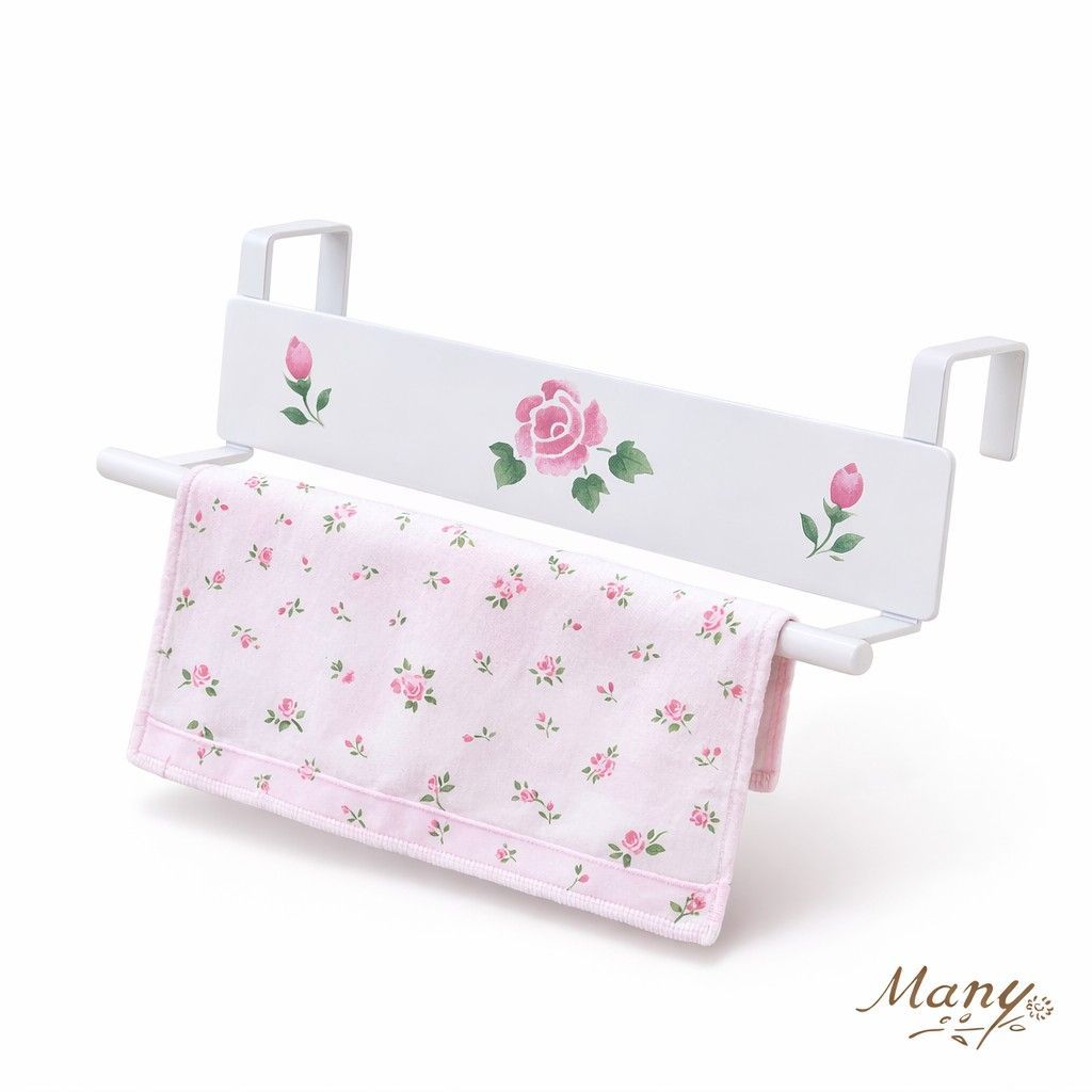 SALE30%OFF＞マニー ホーロー タオルハンガー ローズ - メルカリ