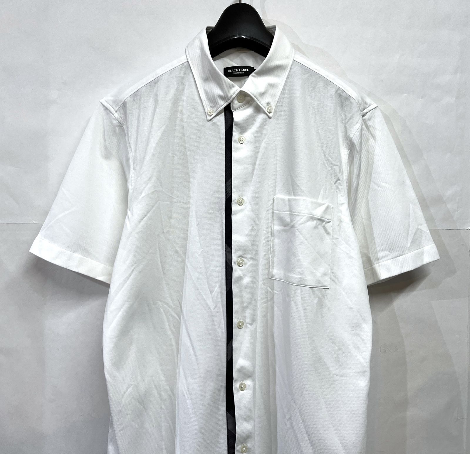 BLACKLABEL CRESTBRIDGE 半袖シャツ M BLACK LABEL CRESTBRIDGE 半袖BD