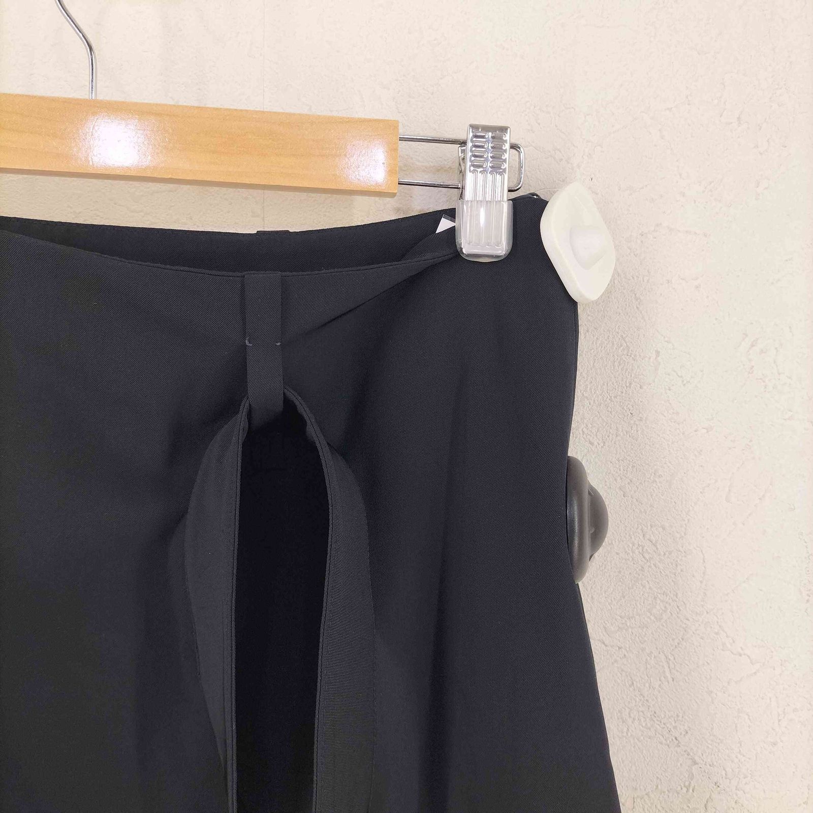 プラダ PRADA イタリア製 ベルト付きプリーツスカート レディース EUR