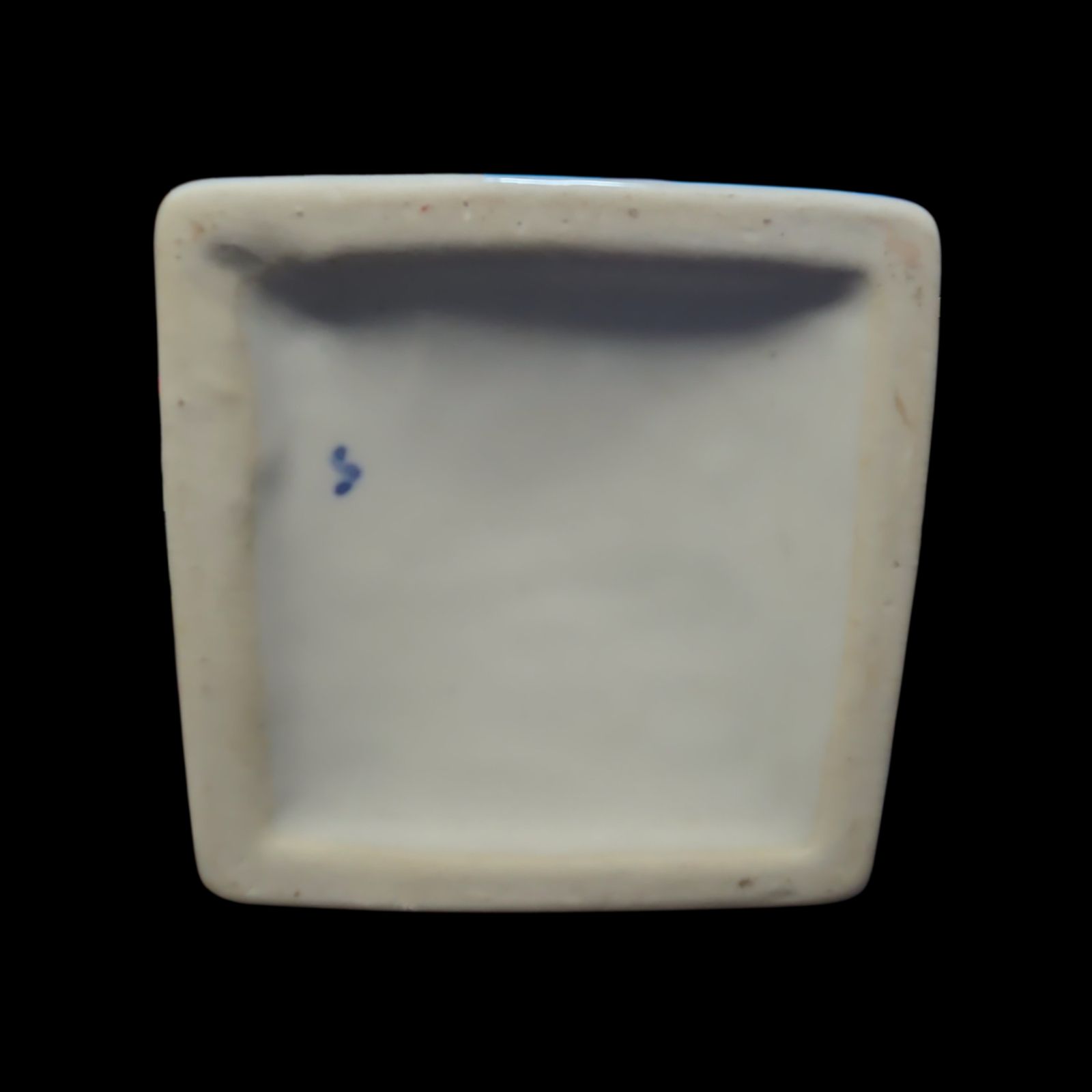 古伊万里 色絵金襴手 松竹梅花唐草模様四方瓶 角徳利 酒器 四方瓶