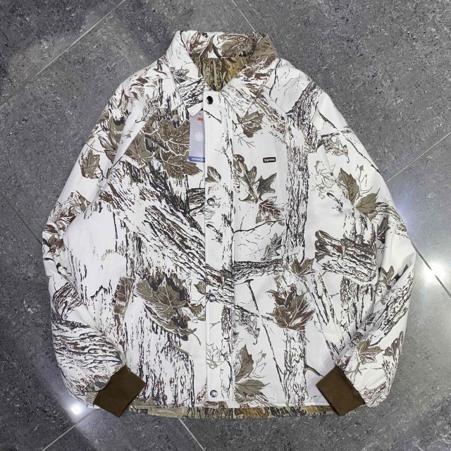 Supreme 24ss RealTree Reversible Quilted Work Jacket Size-L