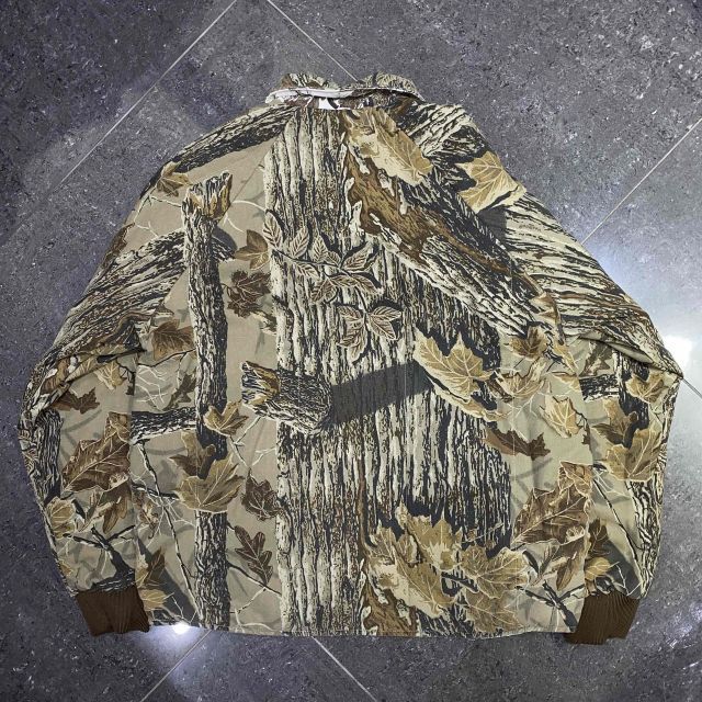 Supreme 24ss RealTree Reversible Quilted Work Jacket Size-L