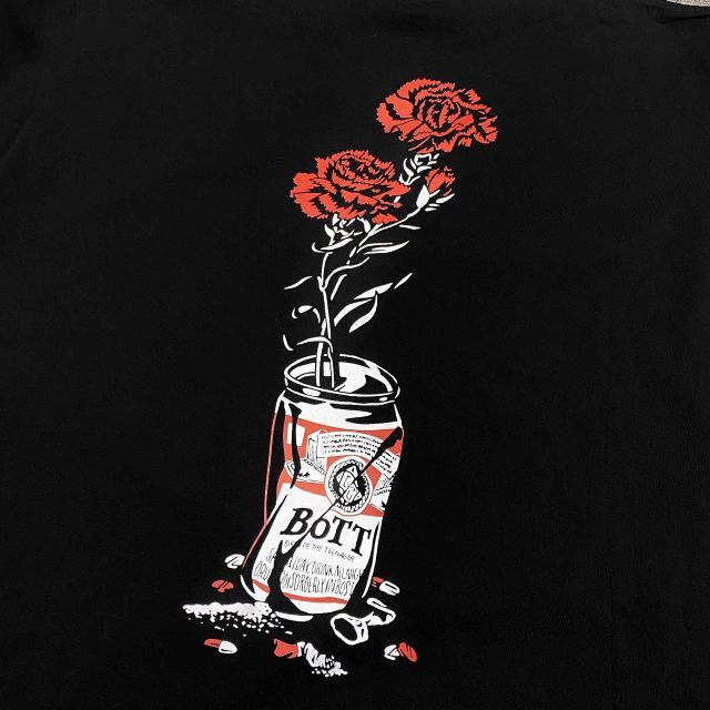 WASTED YOUTH 2025 x BoTT FLOWER CAN T-SHIRT SIZE-M 254BoTT01