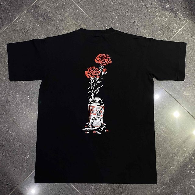 WASTED YOUTH 2025 x BoTT FLOWER CAN T-SHIRT SIZE-M 254BoTT01