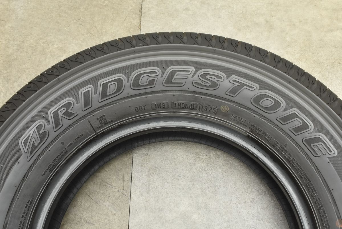 2025年製造 バリ溝】ブリヂストン デューラー H/L 852 195/80R15 96S 4