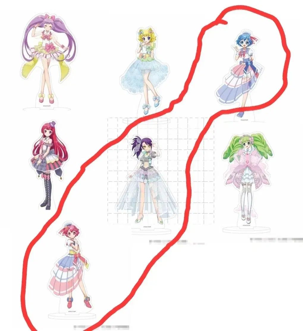 アイドルタイムプリパラ アクリル スタンド ドレッシングパフェ チゼル