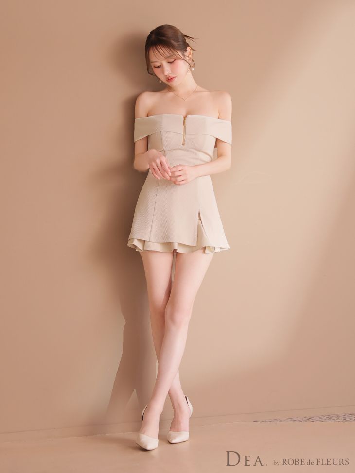 DEA. by ROBE de FLEURS ディアバイローブドフルール ミニドレス