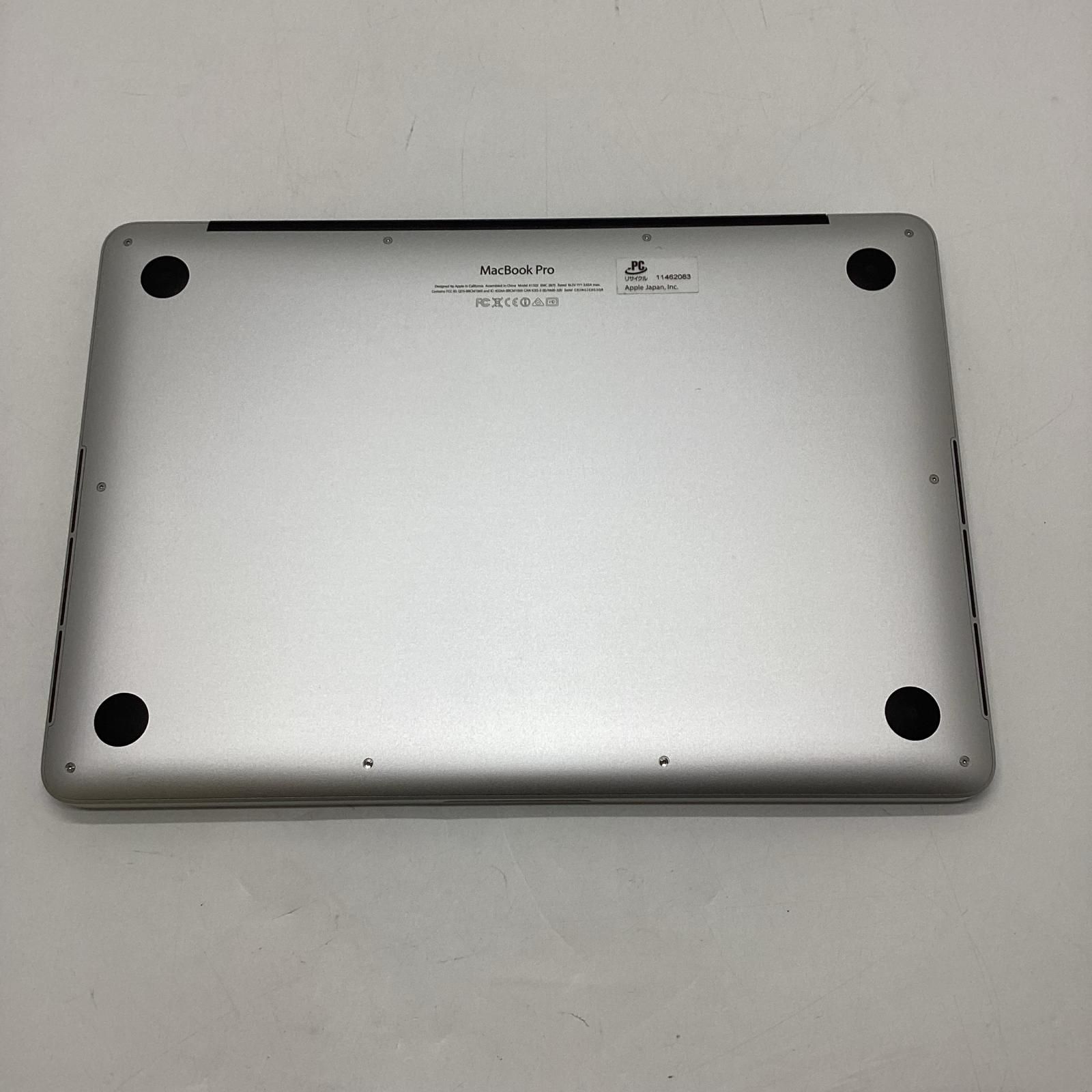 Apple MacBook Pro 13インチ 2014 3GHz デュアルコア i7 8GB 256GB