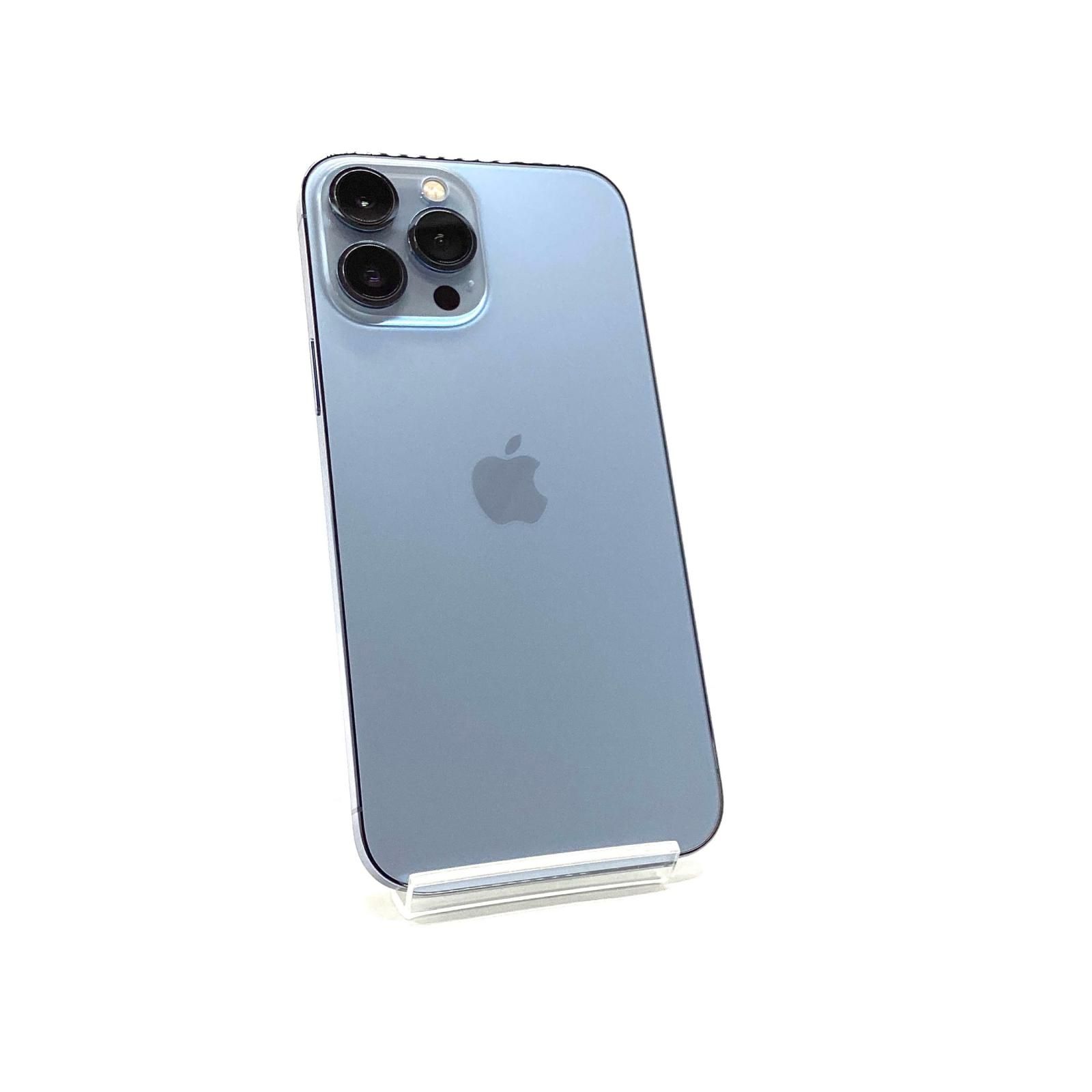 全額返金保証】【最速発送】 iPhone 13 Pro Max 128GB シエラブルー au