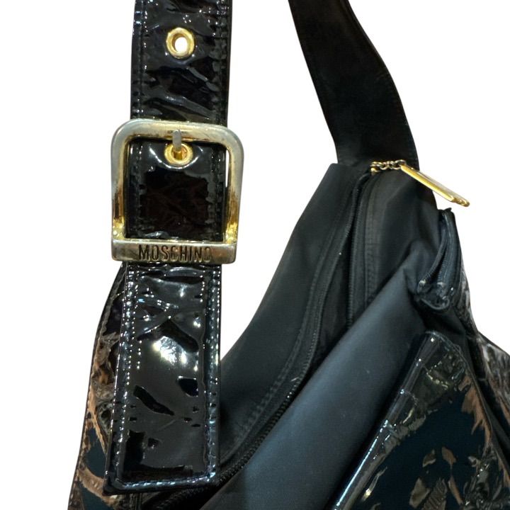 MOSCHINO モスキーノ ショルダーバッグ ハンドバッグ ハートデザイン