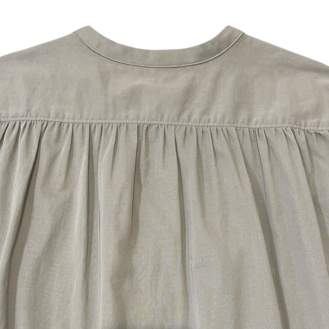 tkeory luxe セオリーリュクス フレンチスリーブギャザーブラウス