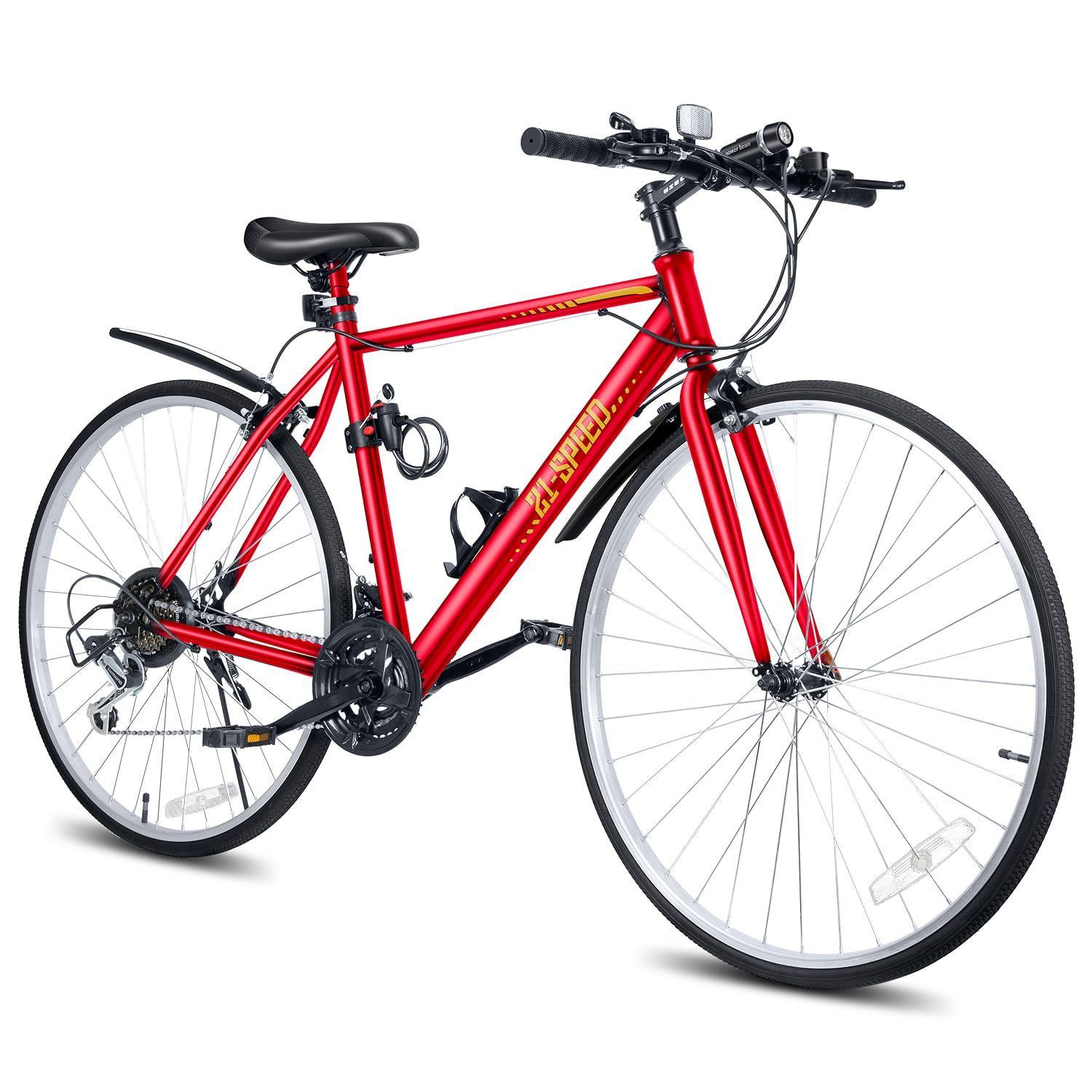 Mixiu クロスバイク シマノ製21段変速 自転車 700C 27インチ 『大人気