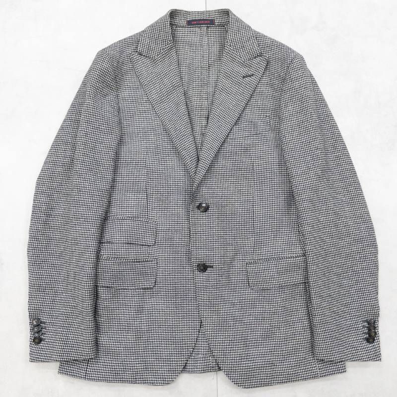 THE GIGI ザジジ テーラードジャケット ハウンドトゥース 千鳥格子