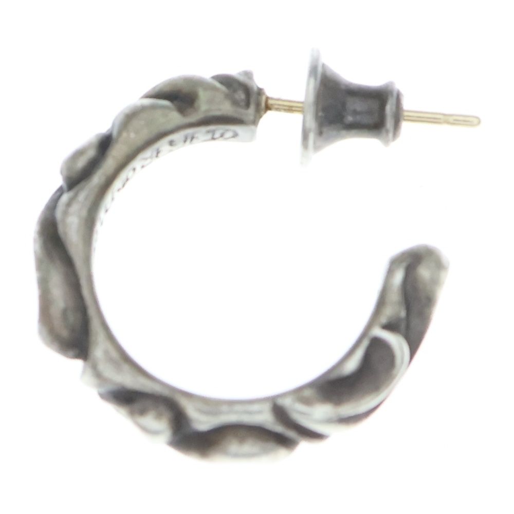 CHROME HEARTS (クロムハーツ) HOOP SCROOL スクロール フープピアス