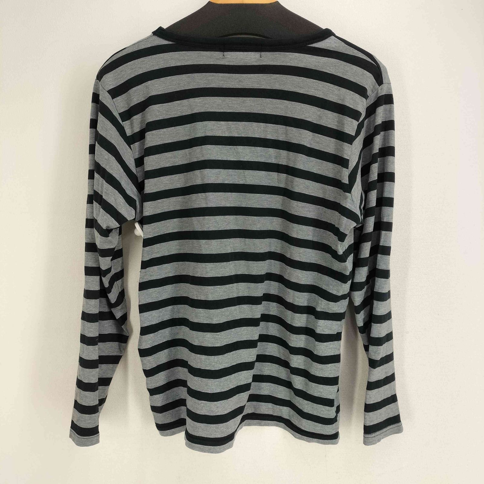 ポロバイラルフローレン Polo by RALPH LAUREN 裾スモールポニー刺繍 ボーダー L/S カットソー  メンズ import：M 