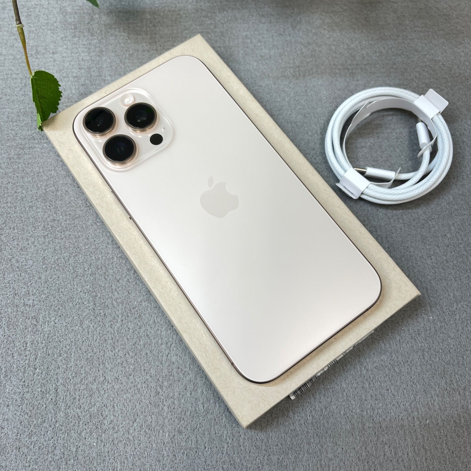 バッテリー 100% iPhone 16ProMax 1TB デザート 国内版SIMフリー送料