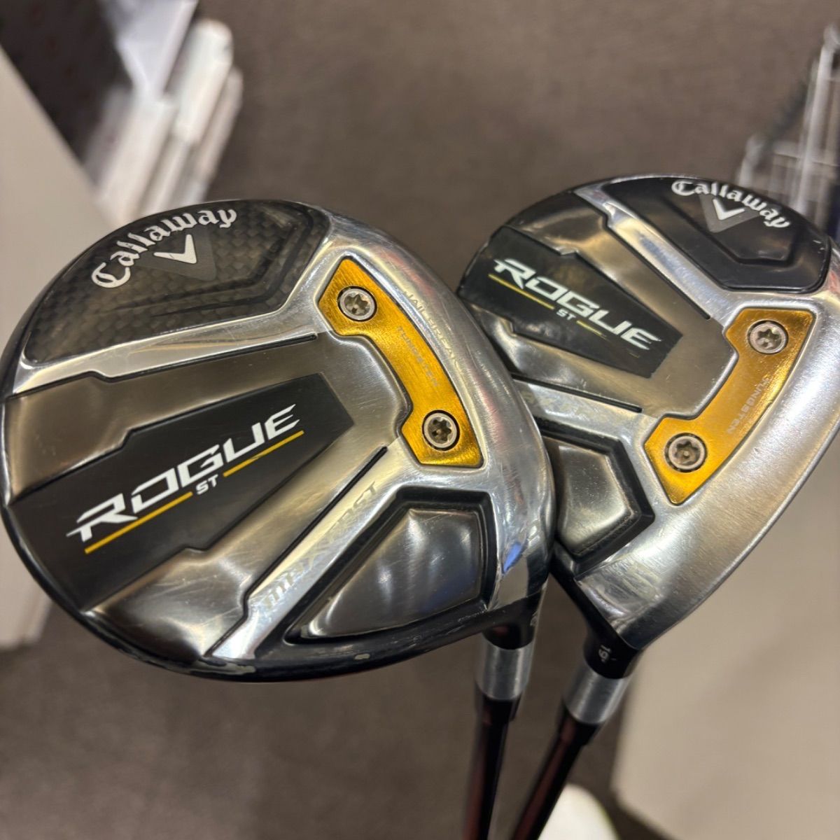 Fw 【中古】【ヘッドカバーなし】キャロウェイ ROUGE ST MAXFAST 3W