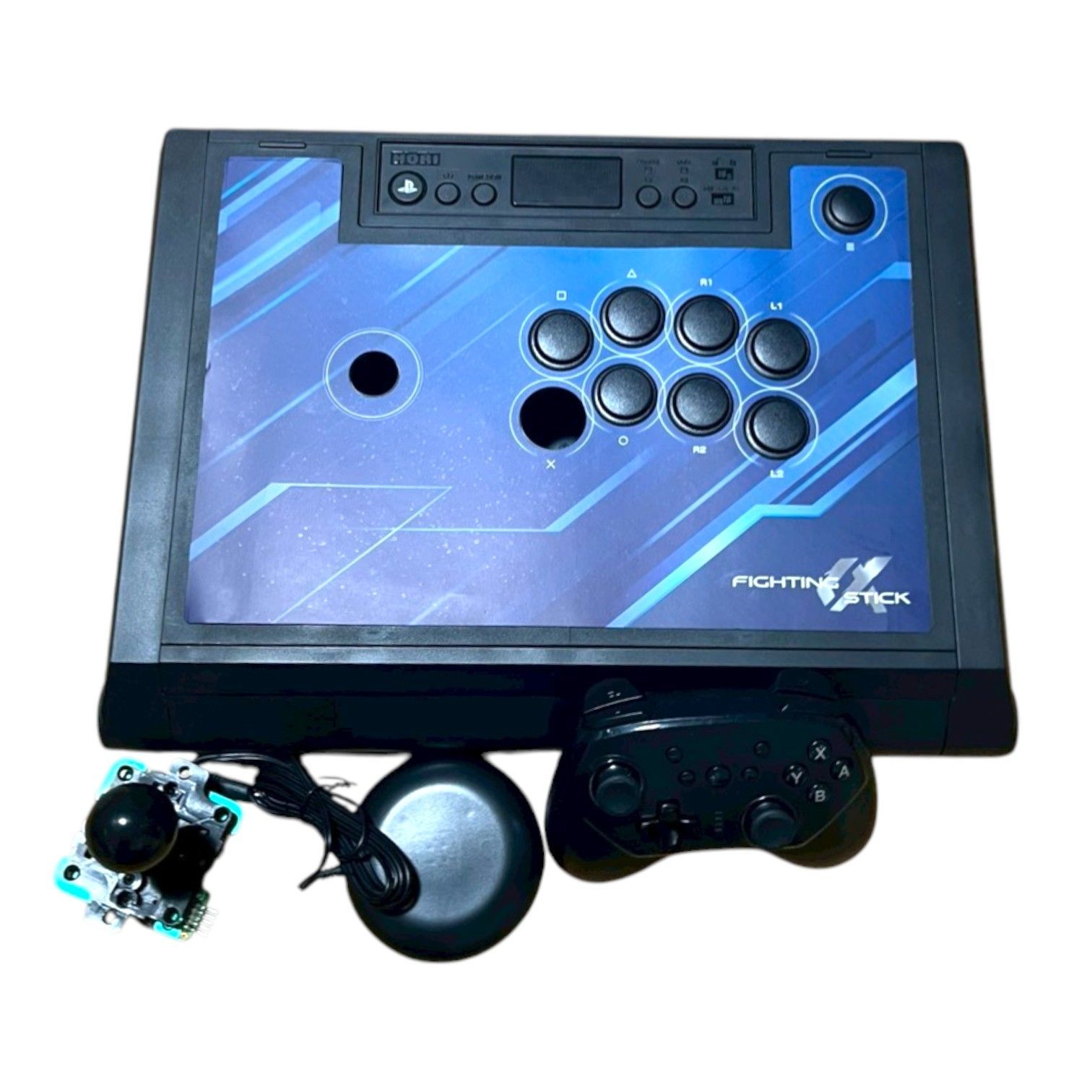 ジャンク】 HORI ホリ Fighting Stick α for PS5 PS4 PC SPF-013