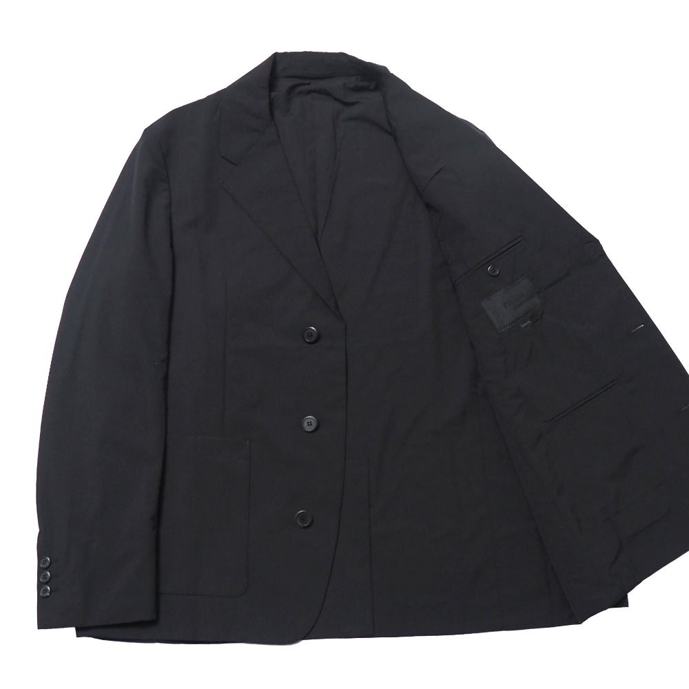 2024年製□PRADA プラダ テーラードジャケット サイズ50R TRAVEL