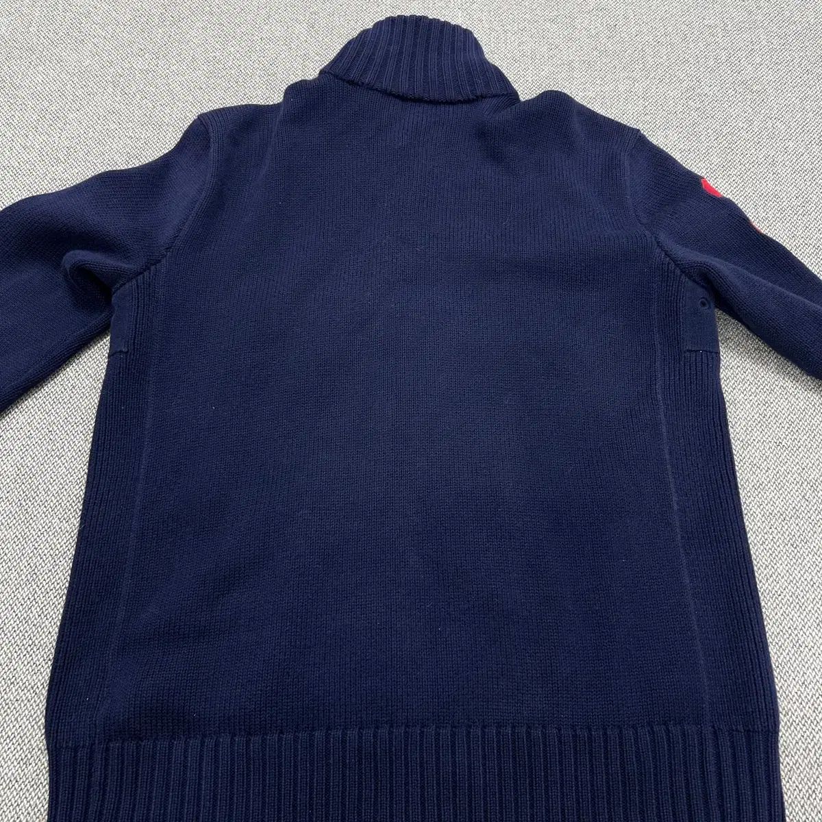 ポロ チーフキープ NEW YORK ビックポニー ニットジップアップ (S