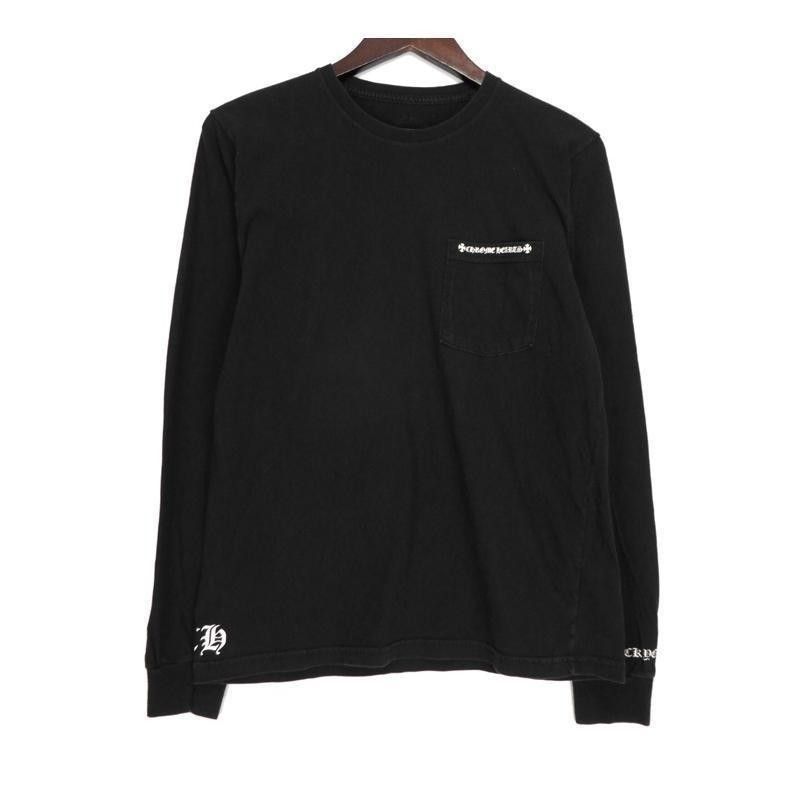 クロムハーツ CHROME HEARTS 【 CH L/S TEE 】 CH プラス ロゴ バック