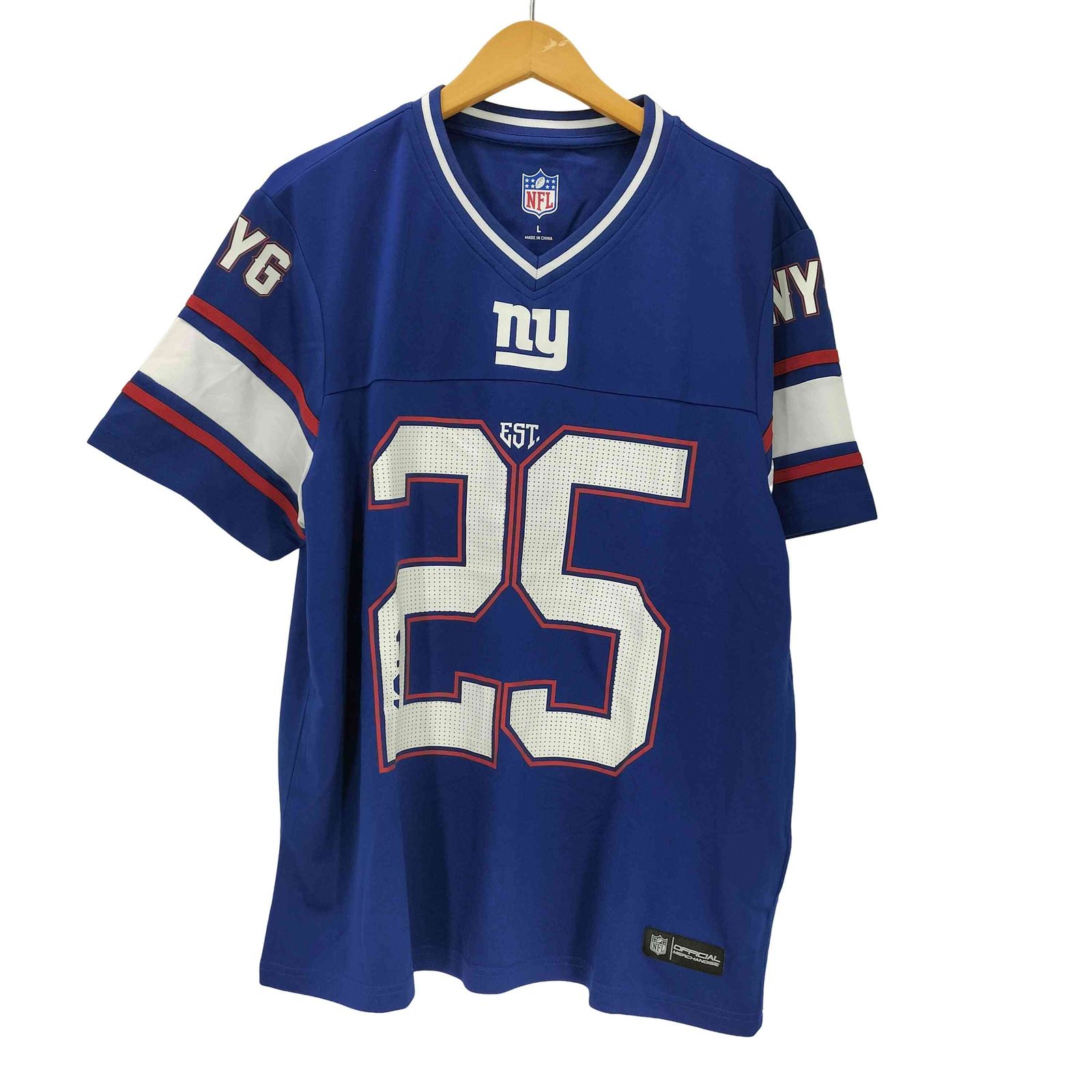 エヌエフエル NFL S/S Vネック フットボールシャツ ゲームシャツ