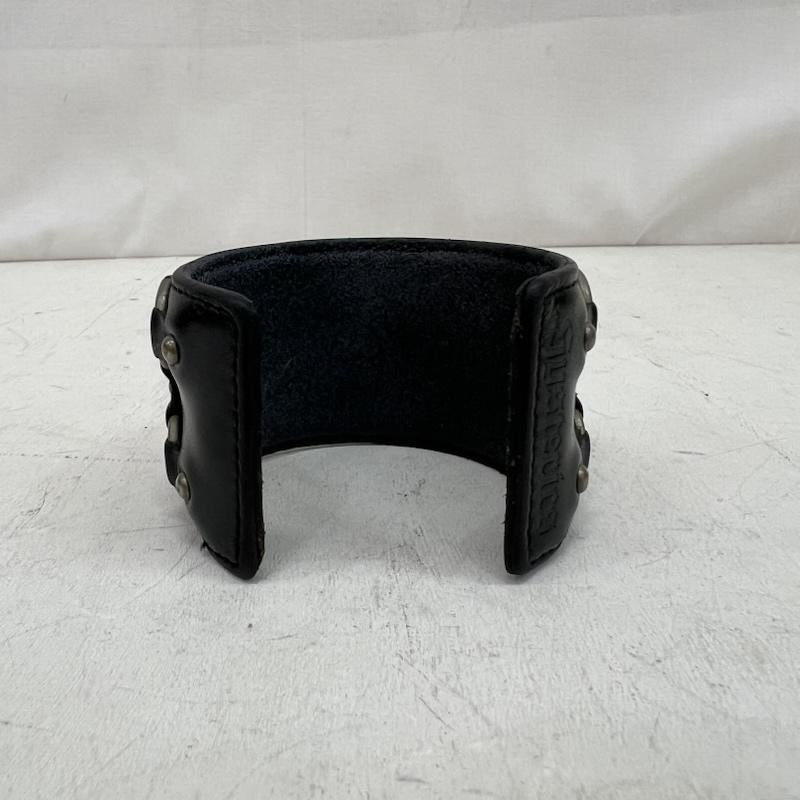 ヒステリックグラマー 90s 00s レザー スタッズ ブレス バングル y2k