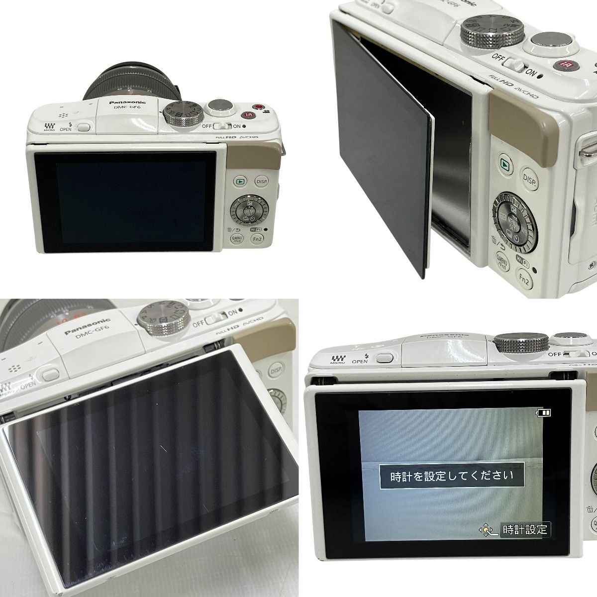 Panasonic LUMIX DMC-GF6 G VARIO 14-42mm F3.5-5.6 レンズキット