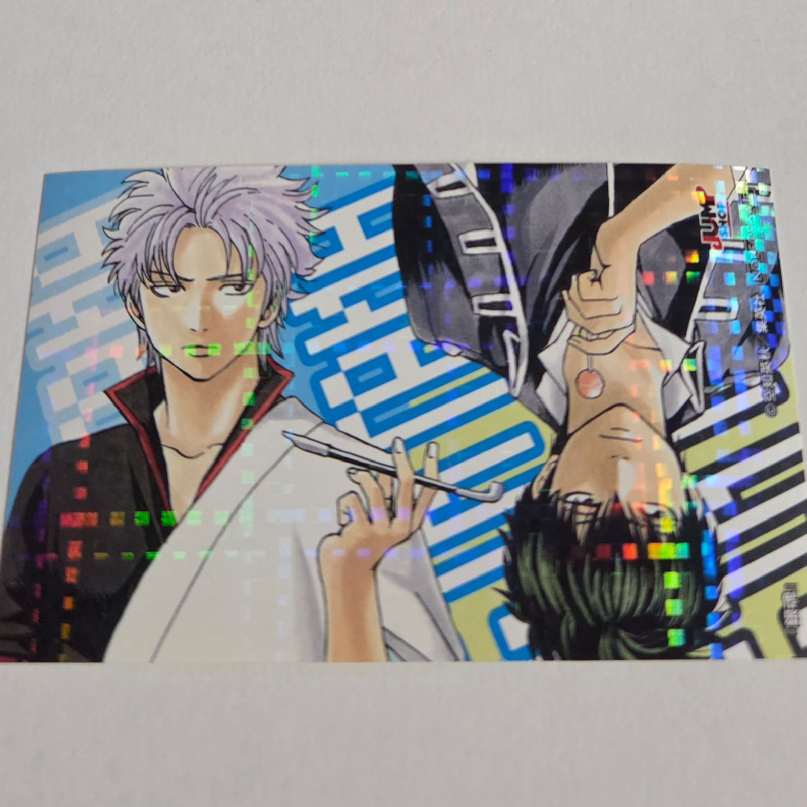 特典 期間限定ジャンプショップ 銀魂 ステッカー 土方十四郎 坂田銀時