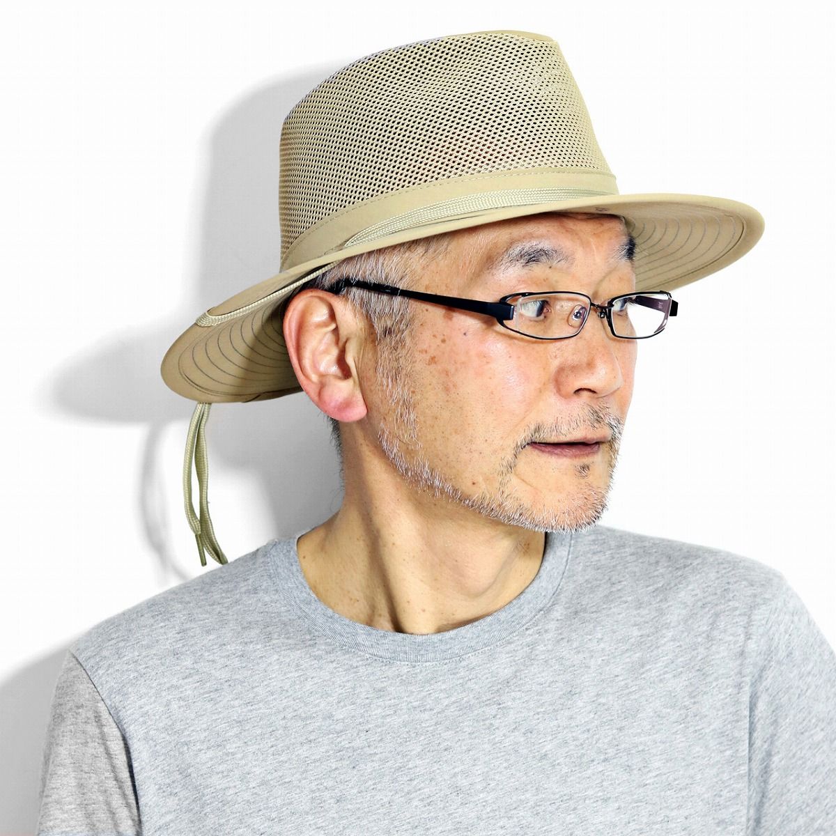 HENSCHEL (ヘンシェル) アドベンチャーハット UVカット 中折れ 帽子 メンズ 春 夏 サファリハット アメリカ レディース UPF50+ カーキ 父の日 【TB】