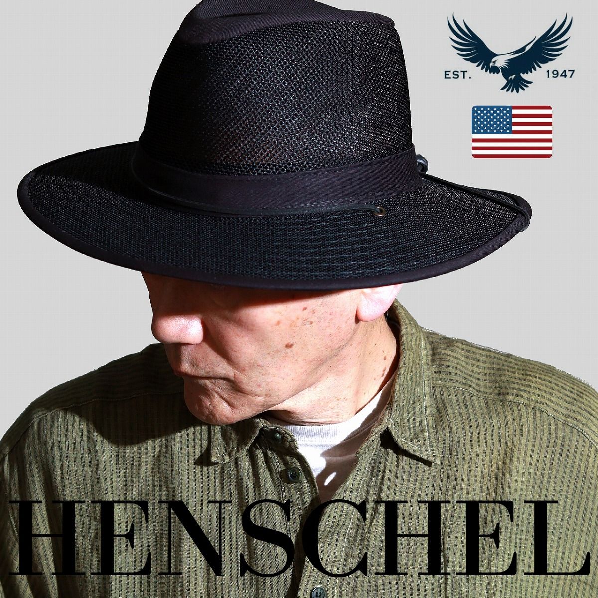HENSCHEL (ヘンシェル) サファリハット メンズ アメリカ