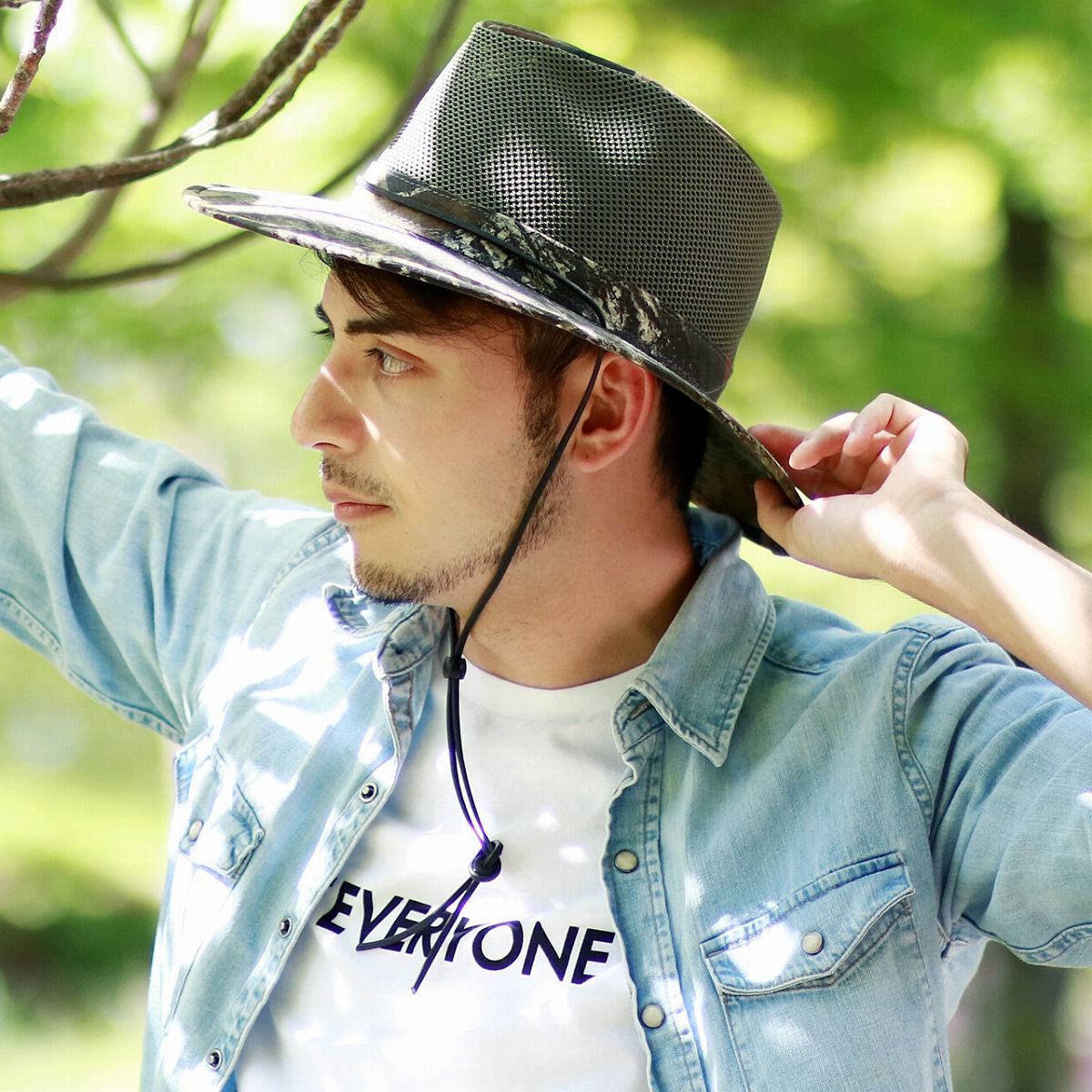 HENSCHEL (ヘンシェル) 春 夏 マニッシュハット メンズ ハット 帽子 レディース UPF50+ UVカット hat アメリカ モッシーオーク 父の日 【TB】