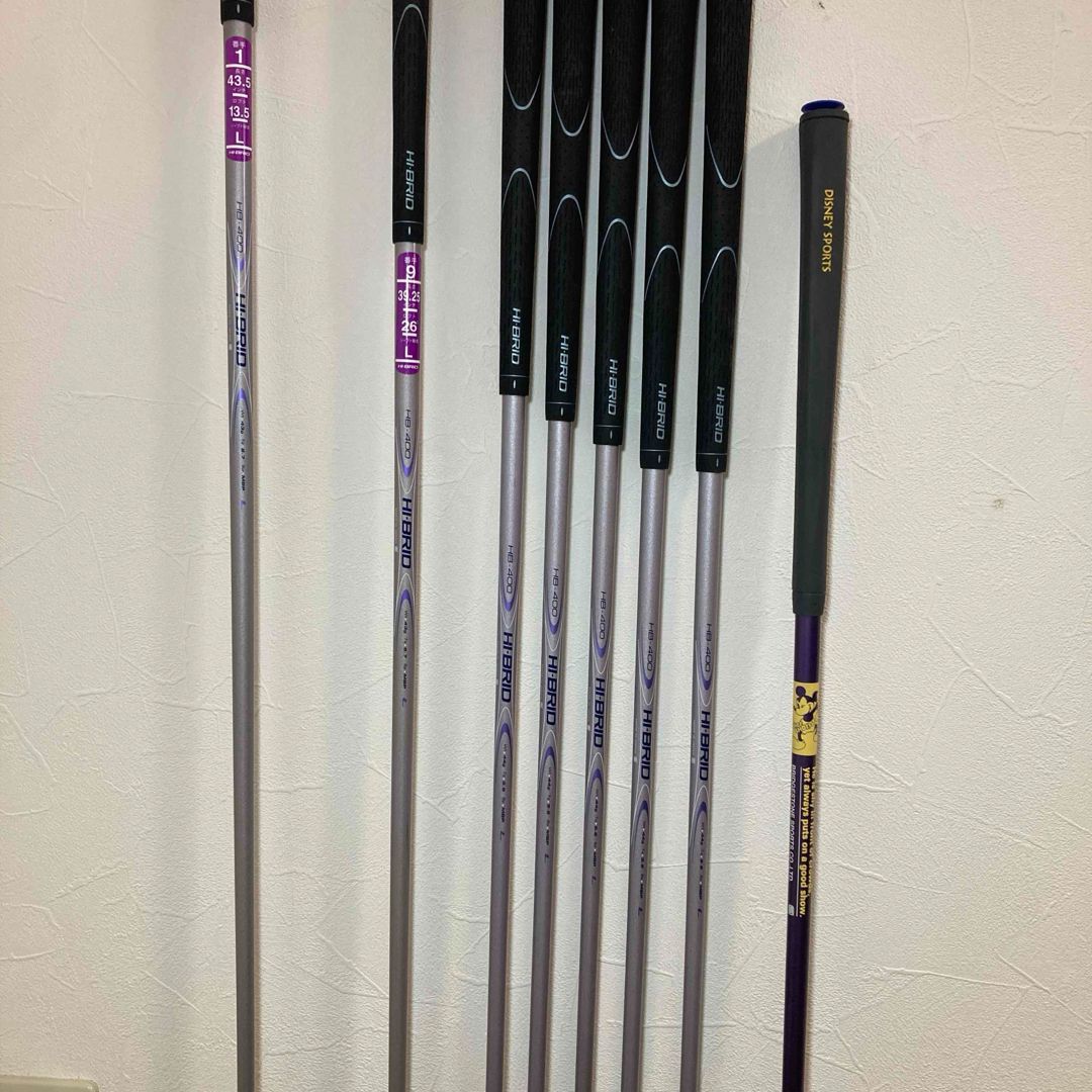 レディース HI-BRID EZ 8点クラブセット ダンロップ ハイブリッド