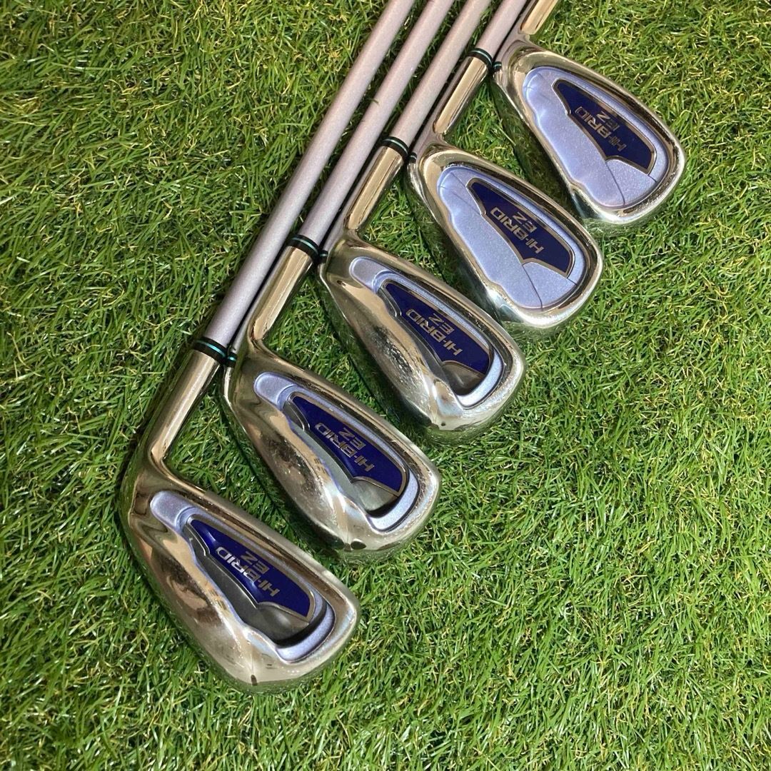 レディース HI-BRID EZ 8点クラブセット ダンロップ ハイブリッド