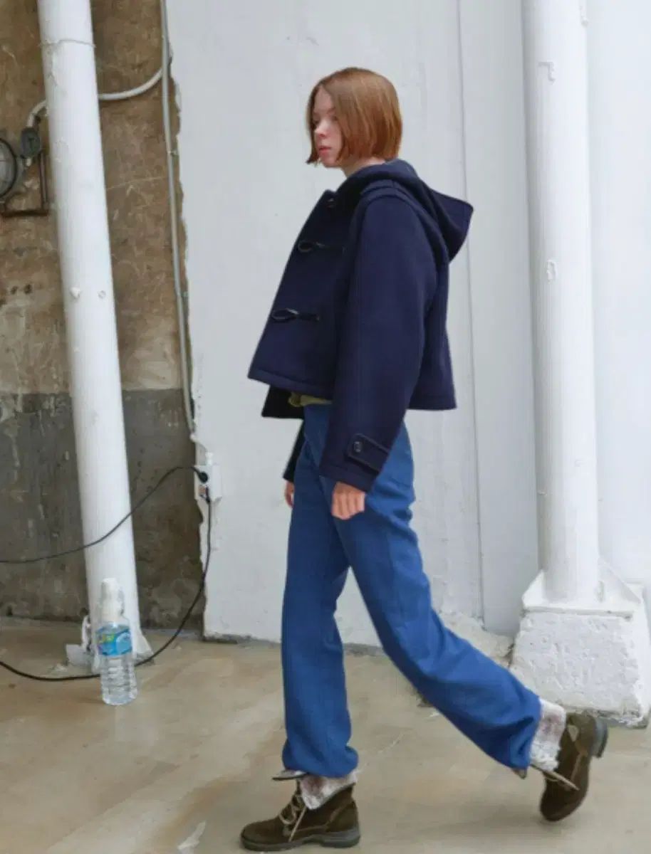 ENZO BLUES エンゾーブルース ショート ダッフルコート - メルカリ