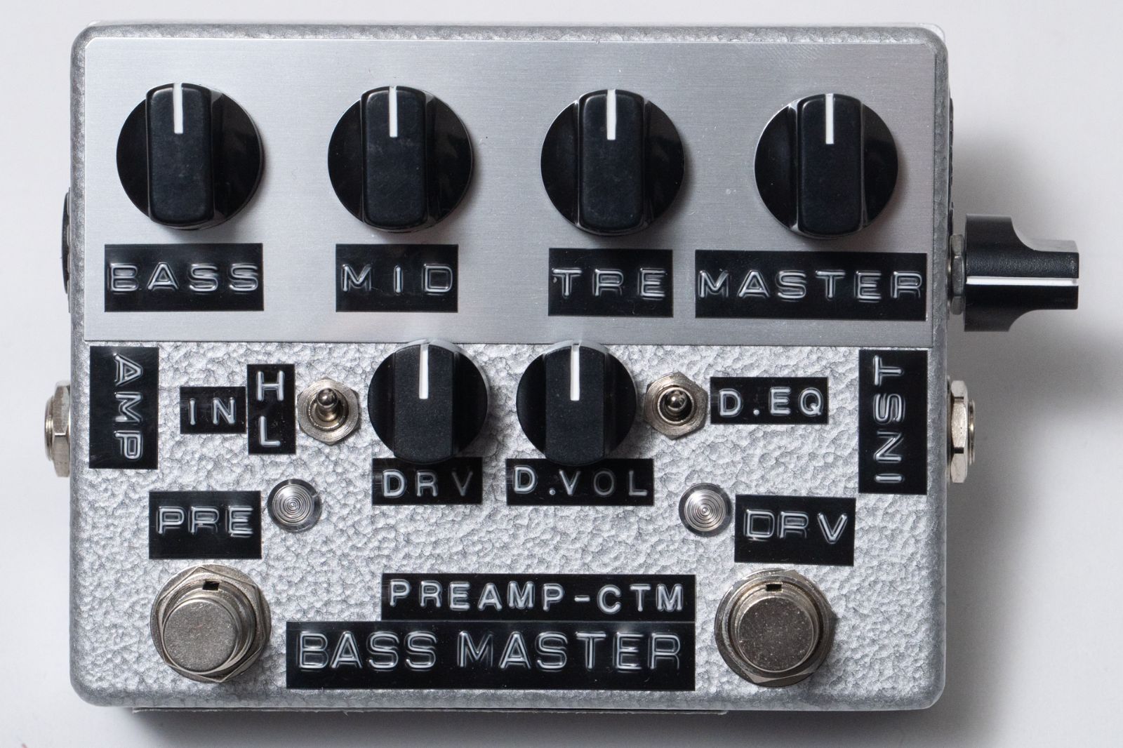 used】Shin's Music / Bass Master Preamp-Custom Silver Hammer【GIB