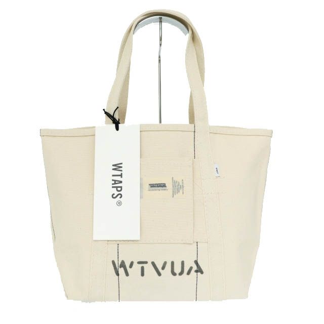 希少 WTAPS × reregem キャンバストートバッグ ダブルタップス WTAPS ×RAREGEM レアジェム 20SS TOTE BAG ロゴ